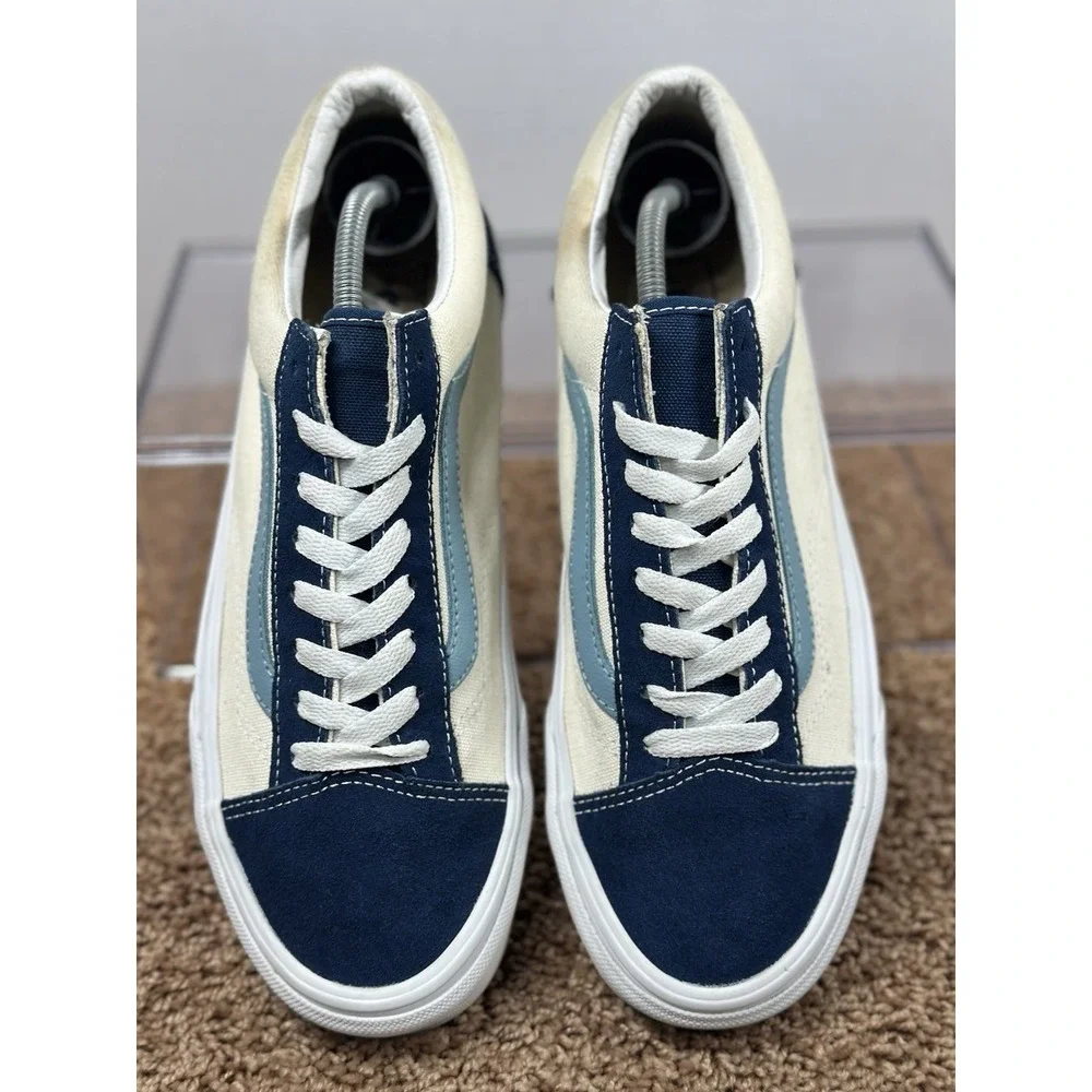 Vans Gibraltar Sea Blue Style 36 Retro Sport Sneaker Mens Sz 8 Womens Sz 9.5